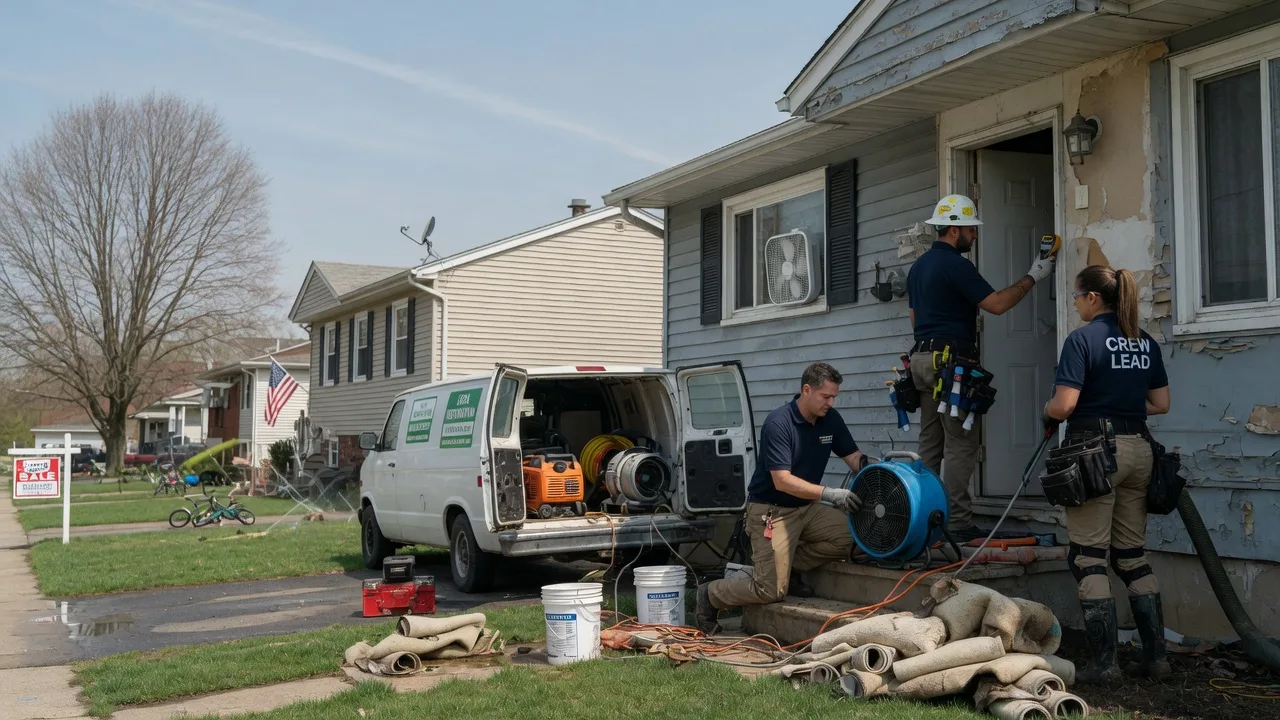 Flood Cleanup in Gregory, MI near me